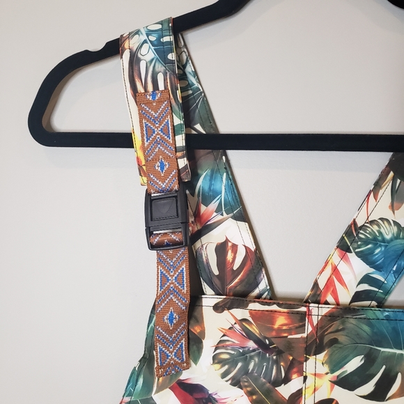 Kavu M Quick Dry Jumpsuit in Palm Leaf Print - Picture 4 of 9